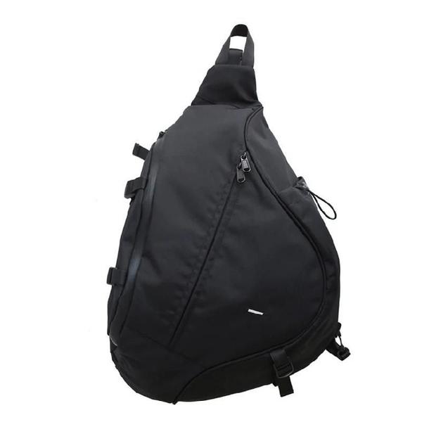 Imagem de Bolsa de Peito Masculina Hip Hop - Grande Capacidade, Nylon, Unissex