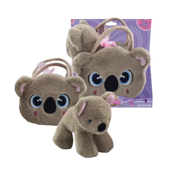 Imagem de Bolsa de Pelúcia Cutie Handbags Koala Deluxe Multikids - BR2225