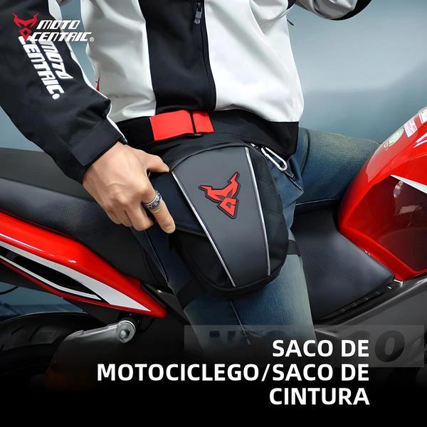 Imagem de Bolsa de Perna Motociclista à Prova d'Água - Cintura, Quadril e Coxa