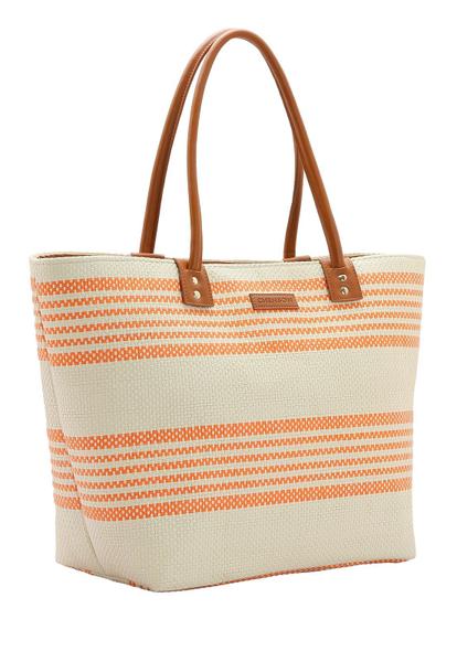 Imagem de Bolsa de Praia Feminina Chenson Grande 3184581 Palha