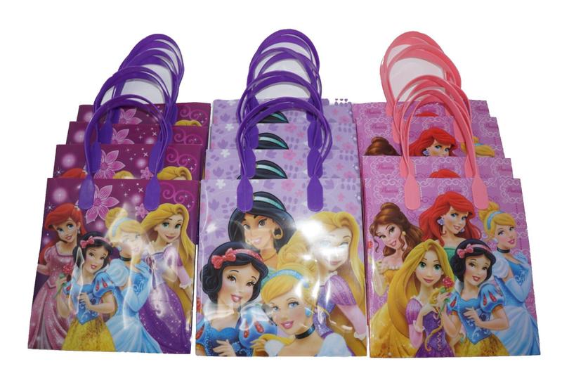 Imagem de Bolsa de presente Party Favor Goodie Disney Princess 6,5 x 6,5 x 3 cm