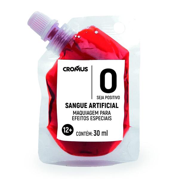 Imagem de Bolsa de sangue falso halloween - 30ml