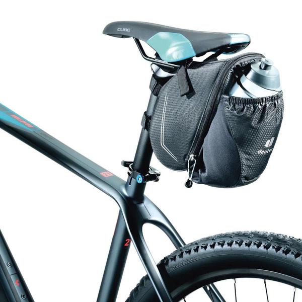 Imagem de Bolsa de Selim de Bicicleta C/ Bolso de Garrafa Bike Bag Bottle 1.2L Deuter