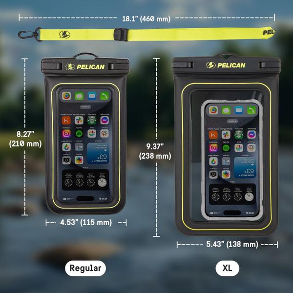 Imagem de Bolsa de telefone impermeável Pelican Marine para iPhone 16 Pro Max