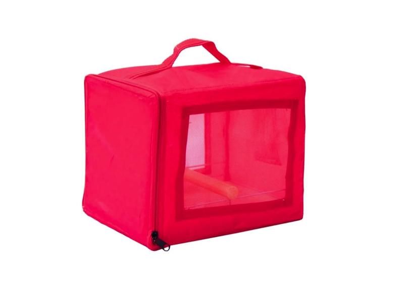 Imagem de Bolsa De Transporte Para Calopsita Pet Piu Vermelho