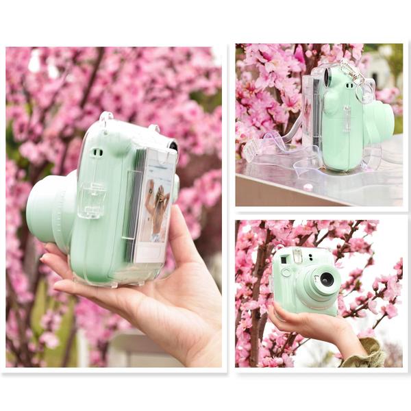 Imagem de Bolsa de transporte para Fujifilm Instax Mini 12 Clear Rieibi