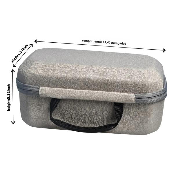 Bolsa de Transporte para Projetor Samsung The Freestyle - Case de Proteção com Zíper Imagem de Bolsa de Transporte para Projetor Samsung The Freestyle - Case de Proteção com Zíper