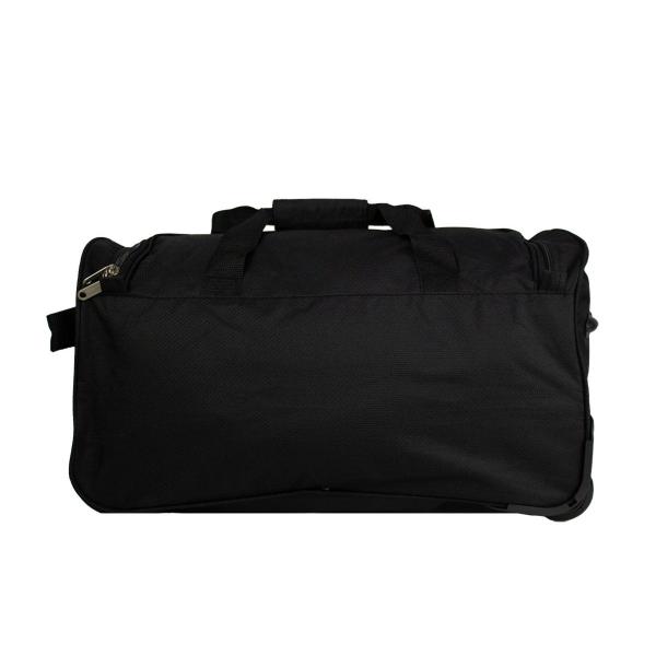 Bolsa de Viagem com Rodas Poliéster Santino Preta - 1U01 Imagem de Bolsa de Viagem com Rodas Poliéster Santino Preta - 1U01