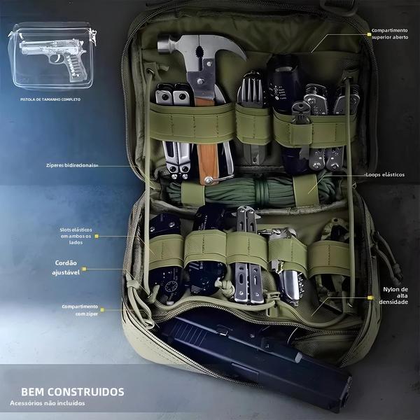 Imagem de Bolsa de Viagem Masculina para Outdoor - Grande Capacidade e Funcional