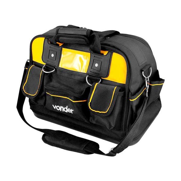 Bolsa em Lona 16" para Ferramentas BL 128 - Vonder Imagem de Bolsa em Lona 16" para Ferramentas BL 128 - Vonder
