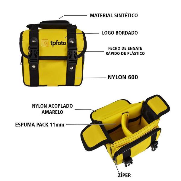 Imagem de Bolsa Equipamento Fotográfico Olimpus I Amarela