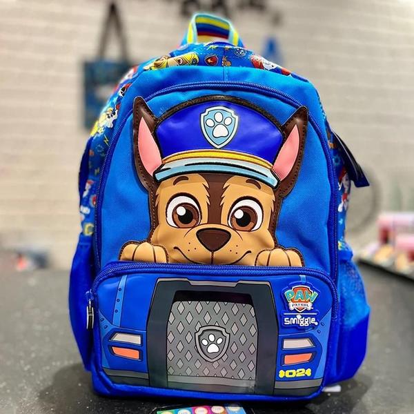 Imagem de Bolsa Escolar Infantil Smiggle PAW Patrol, Carteira, Estojo Para Lápis, Lancheira, Copo De Água,