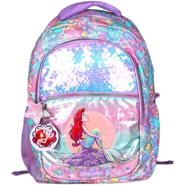 Imagem de Bolsa Escolar Sereia Infantil Genuína Disney Smiggle, Caneta De Papelaria, Lancheira, Presente