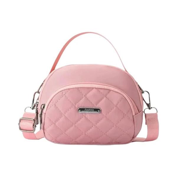 Imagem de Bolsa Feminina Casual Mini Crossbody com Alça de Ombro - Estilo Diamante