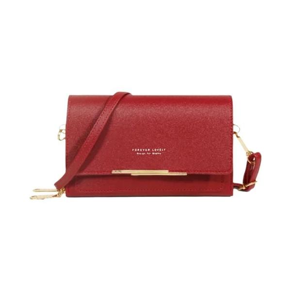 Imagem de Bolsa Feminina de Couro PU - Grande Capacidade, Modelo Crossbody