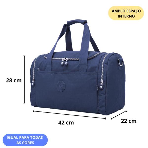 Imagem de Bolsa Feminina Fitness Impermeável Desing Moderno Espaçosa