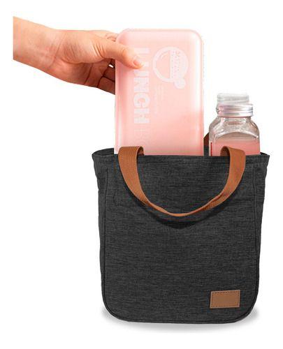 Imagem de Bolsa Feminina Lancheira Marmiteira Material Alta Qualidade Premium Resistente Forro Térmico Reforçado Semi Impermeável