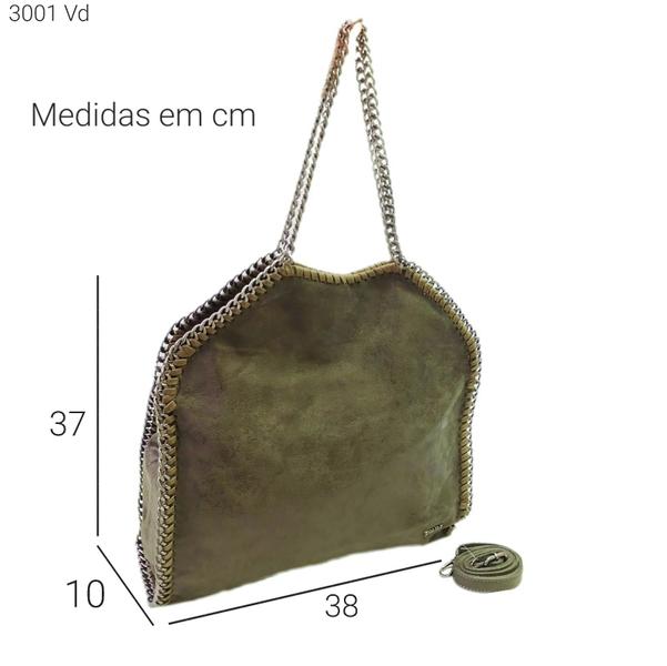 Imagem de Bolsa Feminina Luxo Inspiração Stella com Corrente 3001