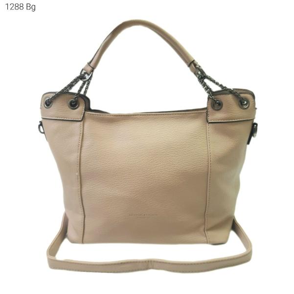 Bolsa Feminina Ombro / Transversal Sacola com Corrente nas Alças 1288 - H2 Bolsas Imagem de Bolsa Feminina Ombro / Transversal Sacola com Corrente nas Alças 1288