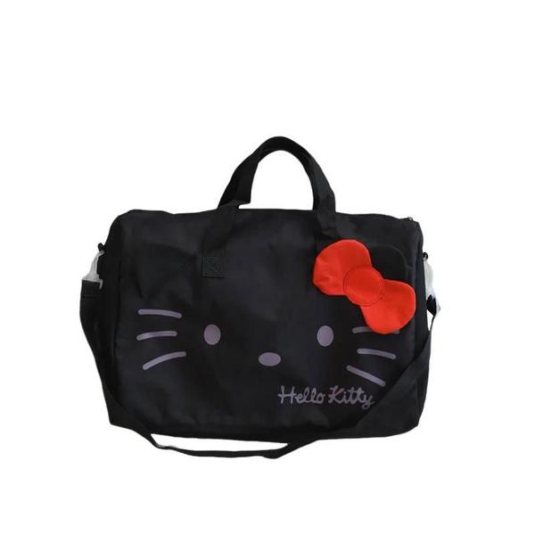 Imagem de Bolsa Feminina Sanrio Hello Kitty & Cinnamoroll - Dobrável, Crossbody e com Carrinho Ajustável