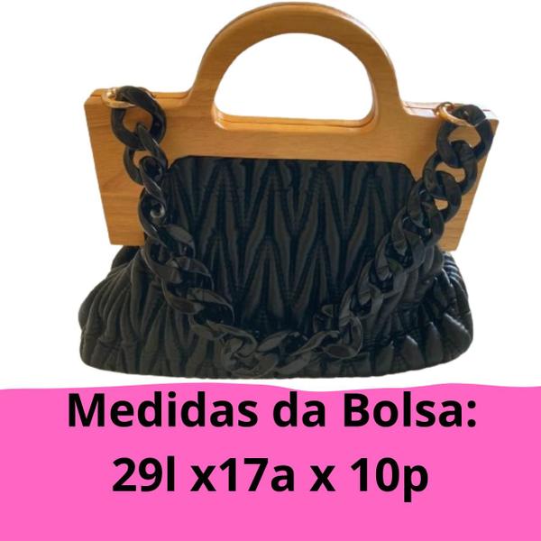 Imagem de Bolsa Feminina Transversal Clutch Shopbag Bolsa de Mão Com Alça