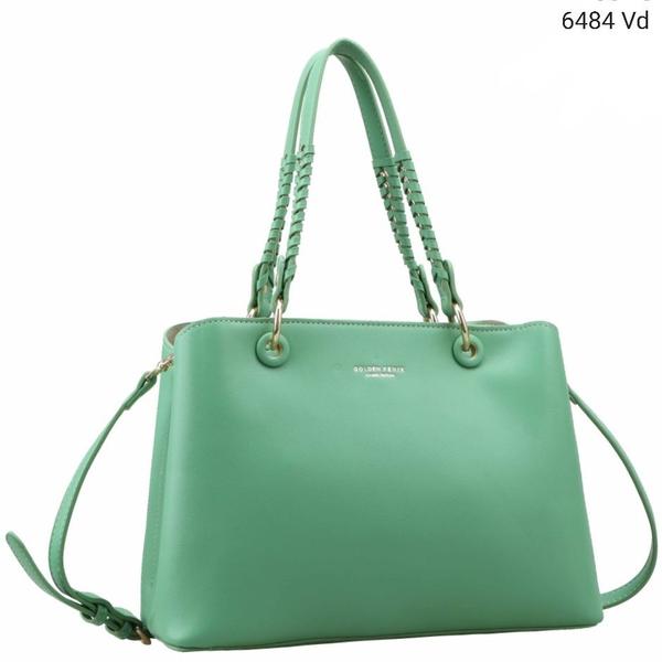 Bolsa Feminina Transversal / Mão Golden Fênix com Divisões 6484