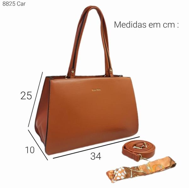 Imagem de Bolsa Feminina Transversal / Ombro com Lenço 8825