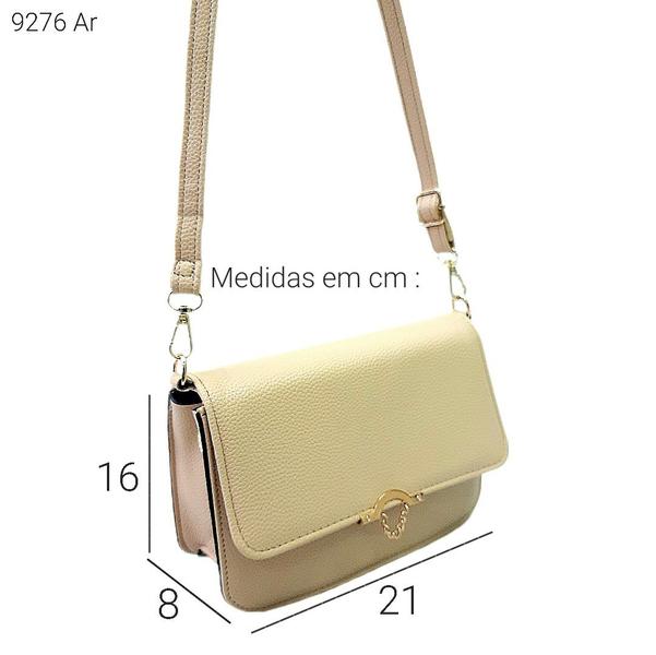 Imagem de Bolsa Feminina Transversal Porta Celular com Tampa 9276