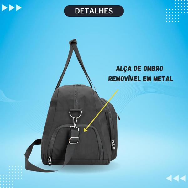 Imagem de Bolsa Feminina Viagem Academia Impermeavel Fitness Treino