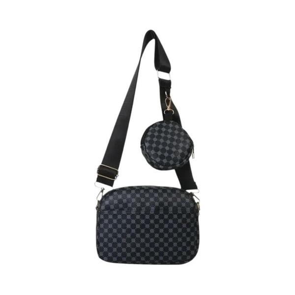 Imagem de Bolsa Feminina Vintage De Couro PU Macio Crossbody Bolsa De Ombro Alça Fashion Designer Casual