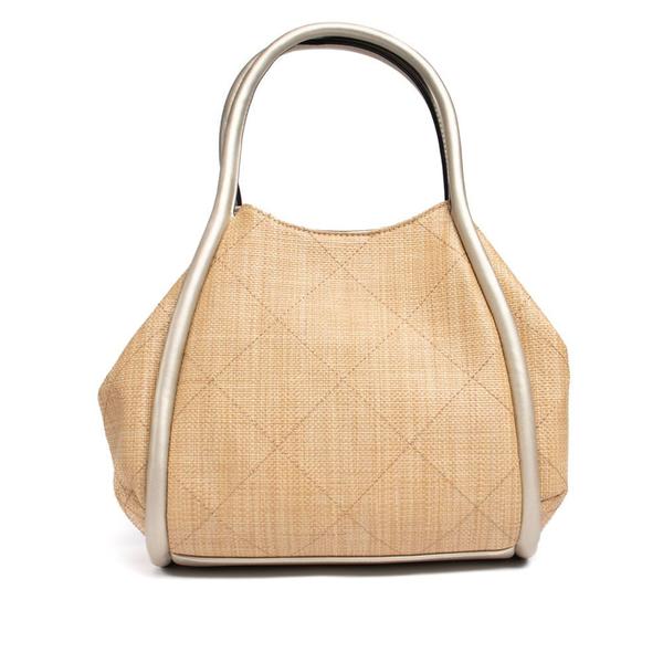 Imagem de Bolsa Feminina WJ Satchel Grande Palha Bege