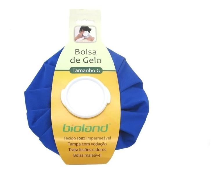 Imagem de Bolsa Flexível Para Gelo Azul Com Tampa Grande Bioland