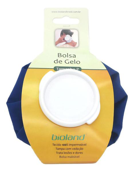 Imagem de Bolsa Flexível Para Gelo Azul Com Tampa Pequeno Bioland