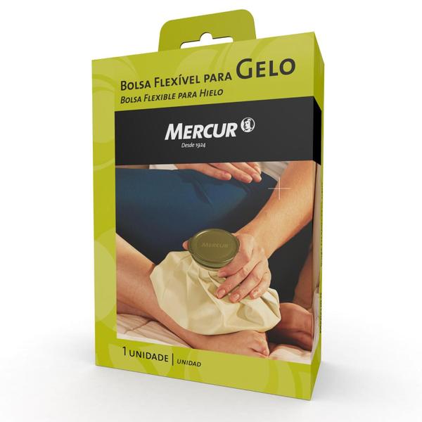 Imagem de BOLSA FLEXIVEL PARA GELO BEGE MERCUR M (1200ml) OU G (2300ml)