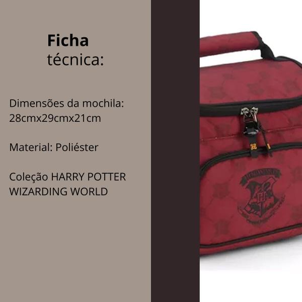 Imagem de Bolsa Frasqueira Harry Potter Hogwarts Viagem Luxcel