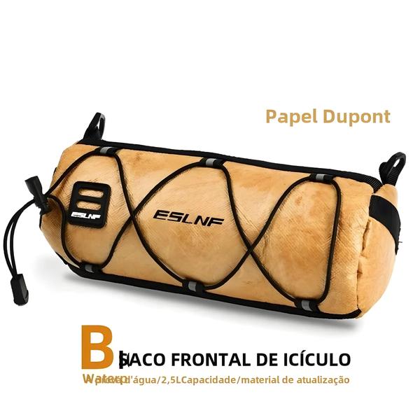 Imagem de Bolsa Frontal para Bicicleta - À Prova D'Água, Grande Capacidade e Multifuncional