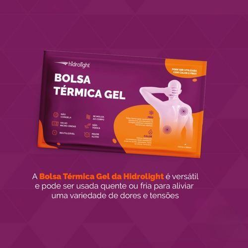 Imagem de Bolsa Gel Térmica Compressa Dores Cólicas 400G Quente E Frio