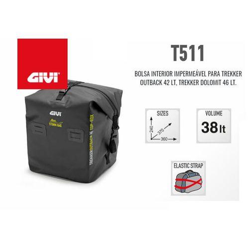 Imagem de Bolsa Givi Interna Externa 42 Lts para Bau Outback Dolomiti