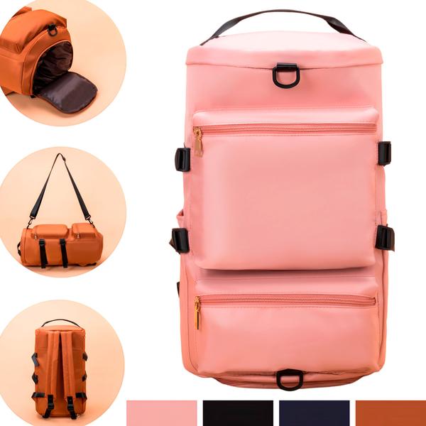 Imagem de Bolsa Grande Feminina Mochila Reforçada Viagem Academia Fit Moto Trilha Bag Passeio