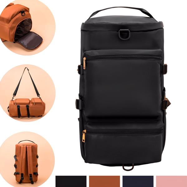 Imagem de Bolsa Grande Feminina Mochila Reforçada Viagem Academia Fit Moto Trilha Bag Passeio