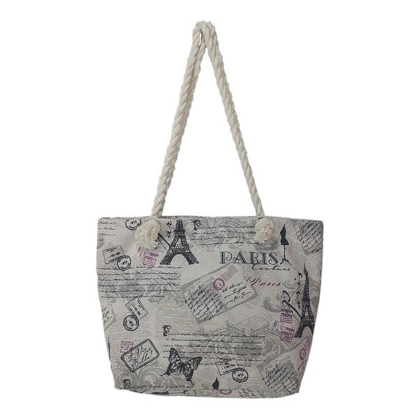 Imagem de Bolsa Grande Feminina Shopper Fashion Paris