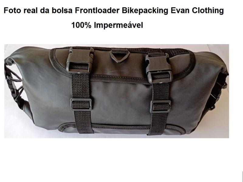 Imagem de Bolsa Guidão de Bicicleta Impermeável Bikepacking Bike Cicloturismo 10lts