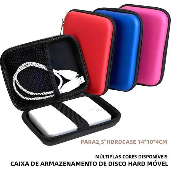 Imagem de Bolsa HDD USB Externa De 2,5 Polegadas Com Cabo UTHAI T27 Estojo De Armazenamento De Disco Rígido