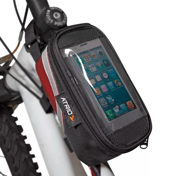 Imagem de Bolsa Impermeável Com Porta Celular Para Bike Atrio BI022