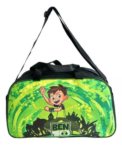 Imagem de Bolsa Infantil Sacola De Roupa Viagem Ben 10 Ominitrix Elien