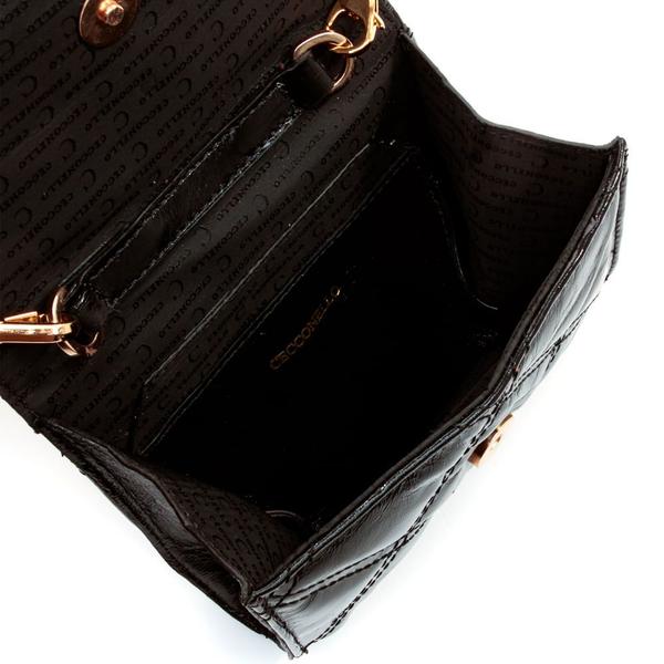 Imagem de Bolsa Joy Couro Preto Cecconello 2326-2