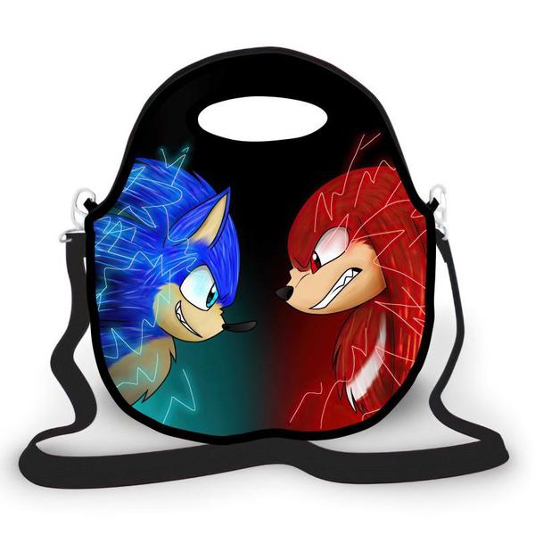 Imagem de Bolsa Lancheira Sonic e knucles