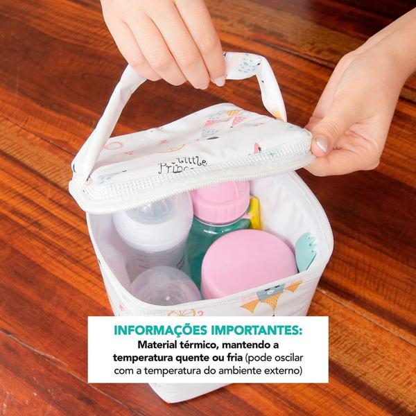 Imagem de Bolsa Lancheira Térmica 4,5 LT Multiuso Para Alimentos e Bebidas Prática e Resistente - BENIQ