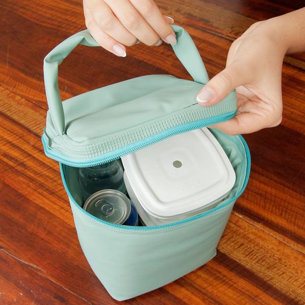 Imagem de Bolsa Lancheira Térmica 4,5 LT Multiuso Para Alimentos e Bebidas Prática e Resistente - BENIQ