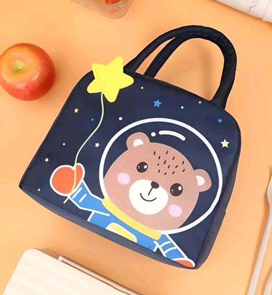 Imagem de Bolsa lancheira térmica infantil bichos para escola